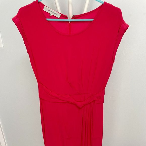 Gerard Darel - Dress - Size EU36 - Crimson - EUC - Picture 1 of 6